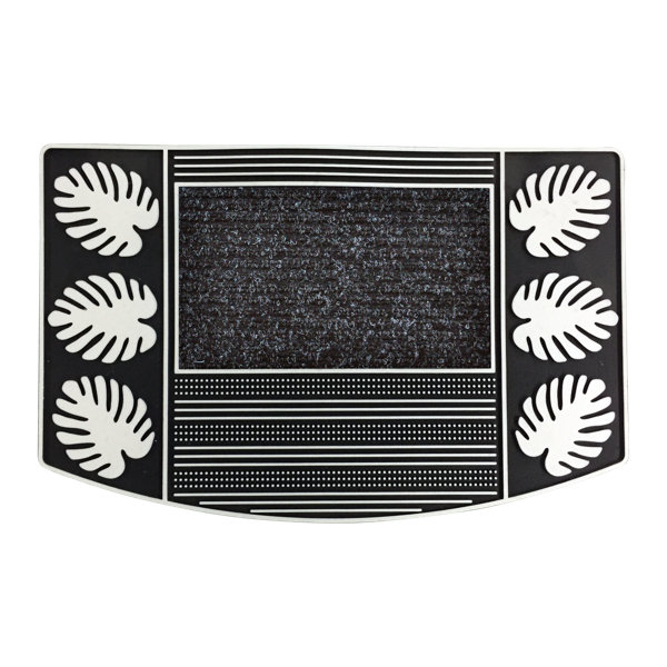 Summertime Palm Leaf Doormat, Durable